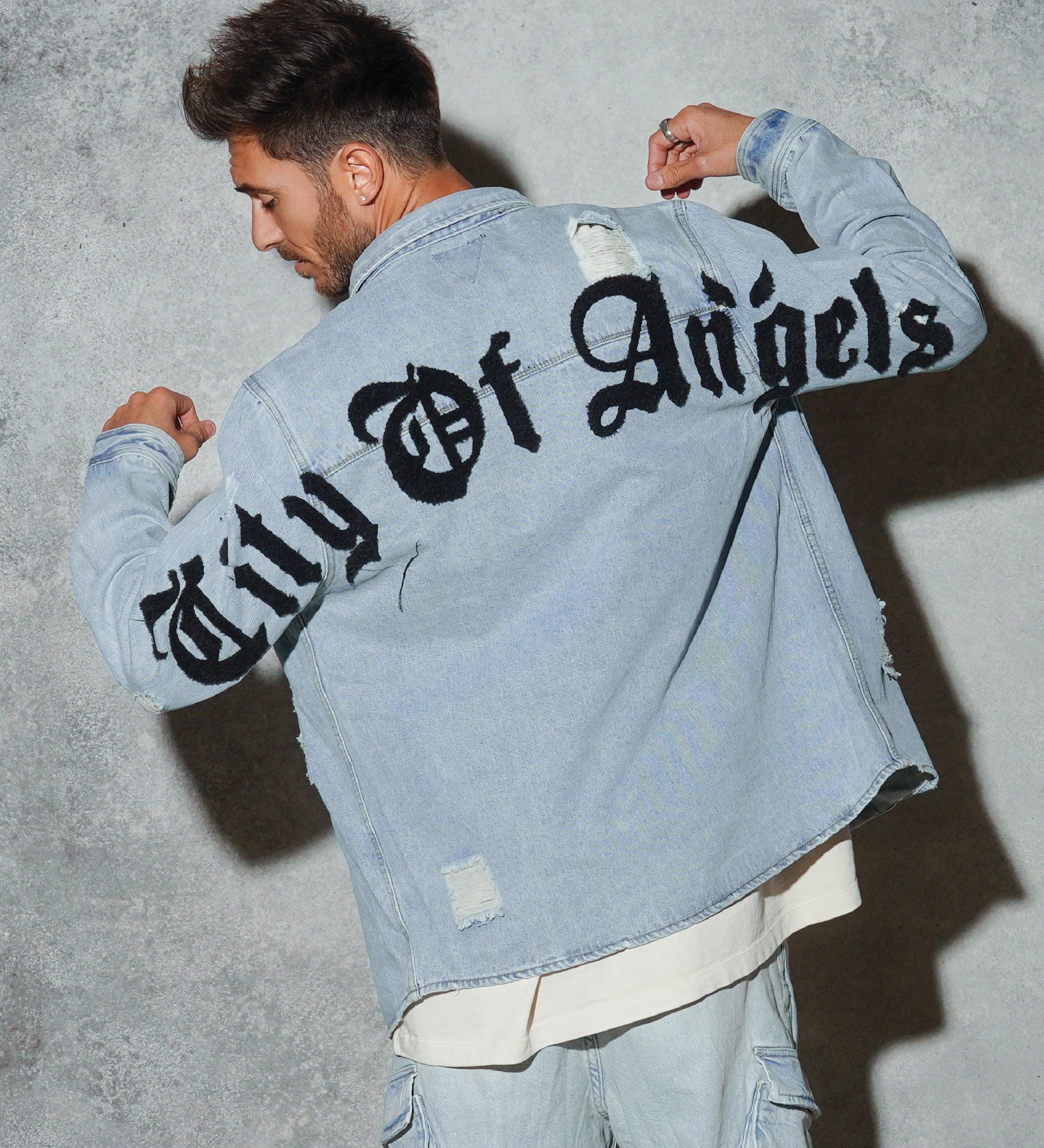 CITY OF ANGEL Men Shirt Jacket