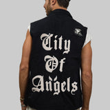 CITY OF ANGELS  Men Denim Vest Jacket