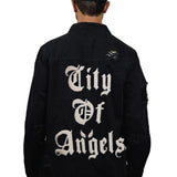 CITY OF ANGELS Cream Font Men Shirt Jacket