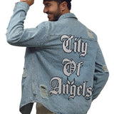 CITY OF ANGELS Double Layer Men Shirt Jacket
