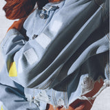 CLOUT Crop Denim Jacket