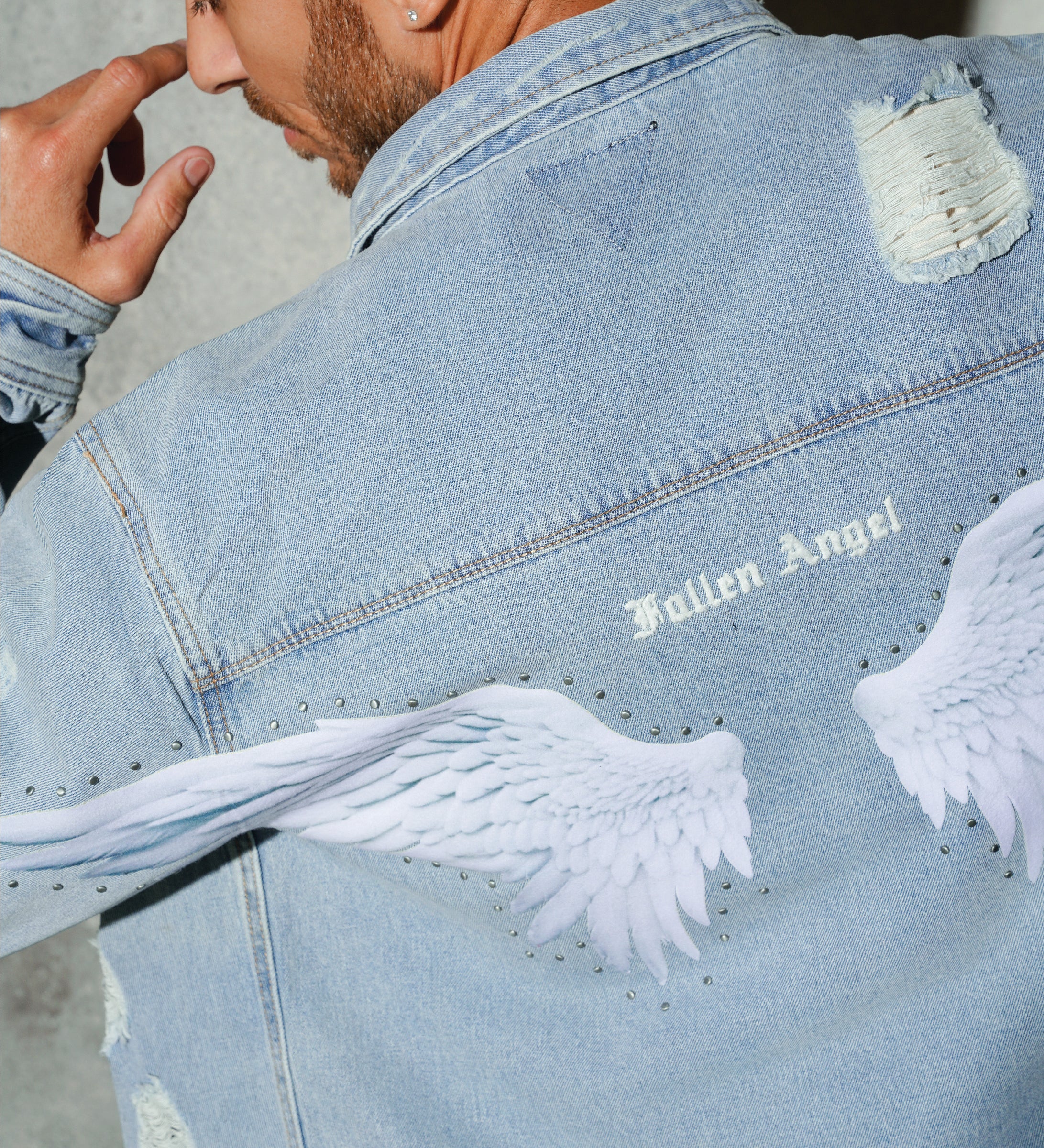 FALLEN ANGEL Men Shirt Jacket