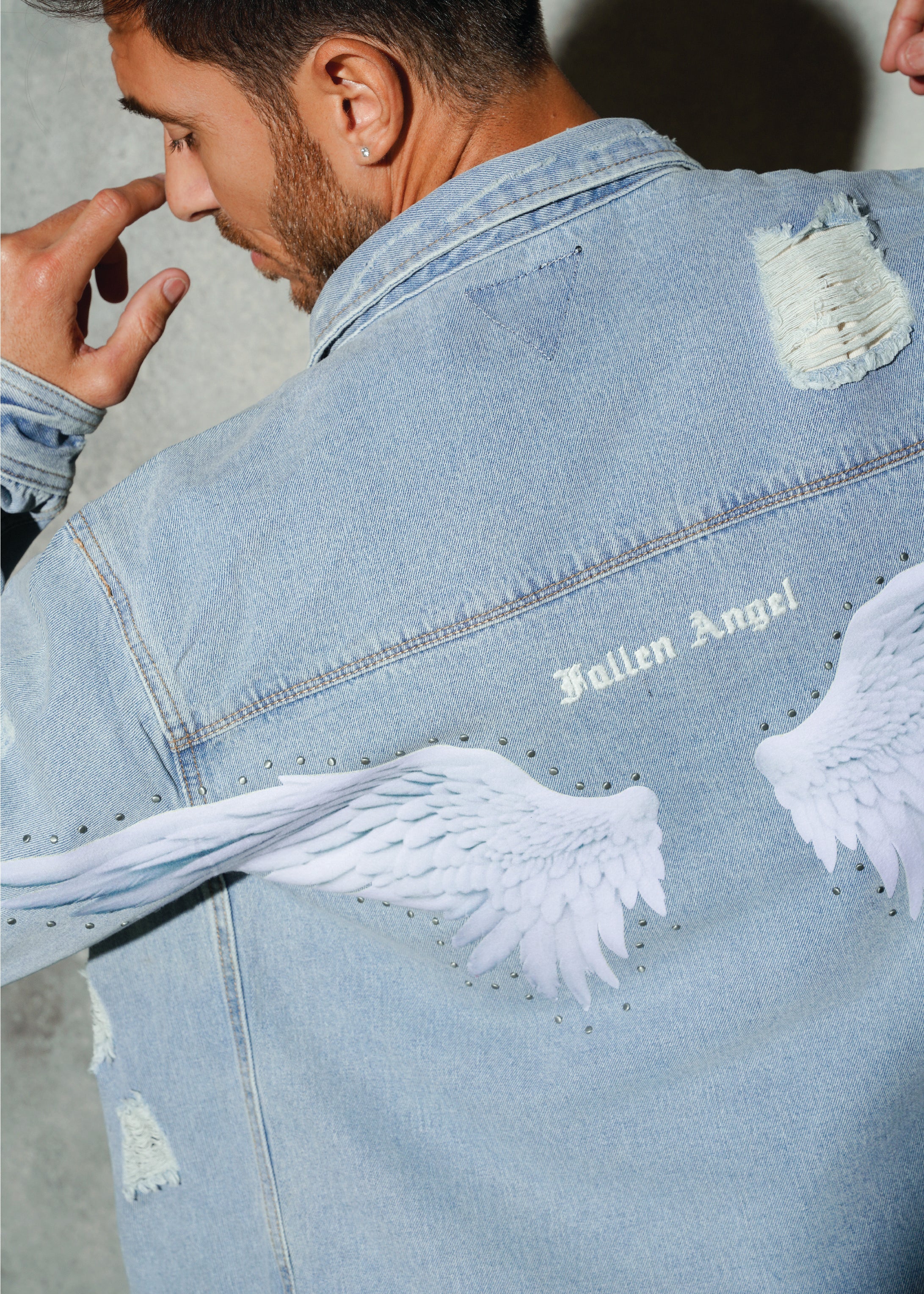 FALLEN ANGEL Men Shirt Jacket