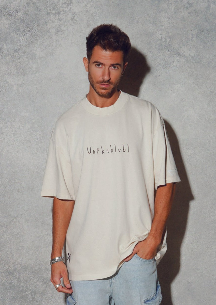 UFKNBLVBL men oversized t-shirt