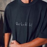 UFKNBLVBL men oversized t-shirt