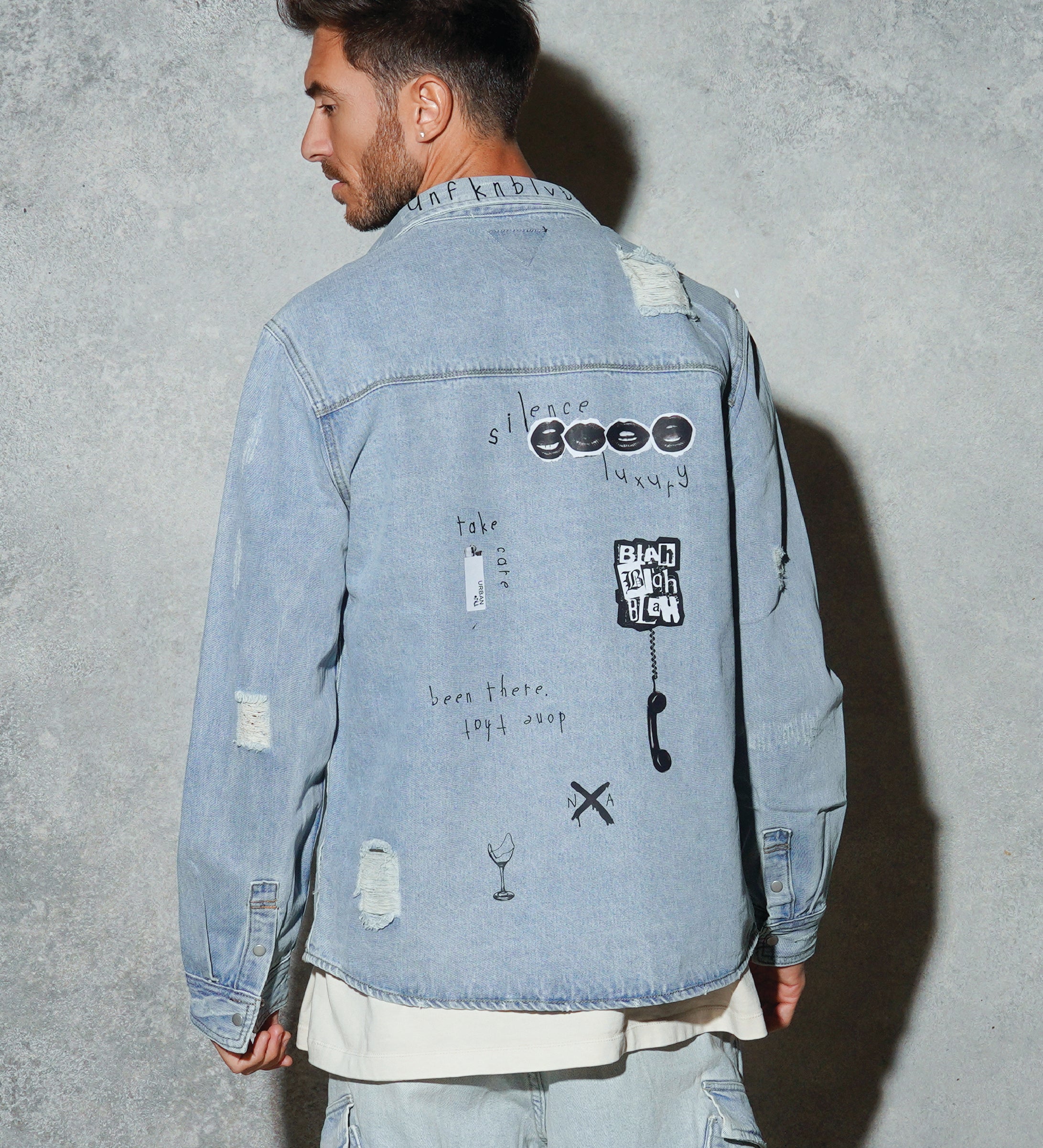 UNFKNBLVBL Men Shirt Jacket