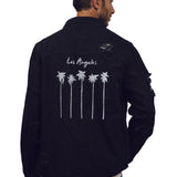 LOS ANGELES PALM TREE Men Shirt Jacket