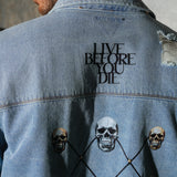 LIVE BEFORE YOU DIE Men Shirt Jacket