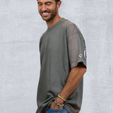 CITY OF ANGELS double layer Men oversized t-shirt