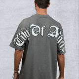 CITY OF ANGELS double layer Men oversized t-shirt