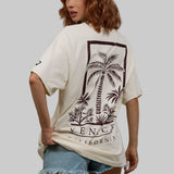 VENICE GARDEN Women oversized t-shirt