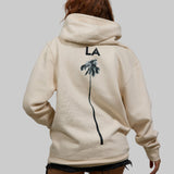 LA SINGLE PALM Women Hooded sweatshirt