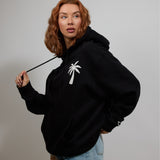 COMES IN WAVES Women Hooded sweatshirt