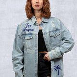 COMES IN WAVES Women Denim Shirt Jacket