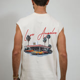 LA DRIVEWAY Men Cut-off t-shirt
