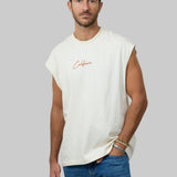 CALI LIFE Men Cut-off t-shirt