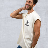 COMES IN WAVES Men Cut-off t-shirt