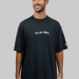 CITY OF ANGELS CREAM font Men oversized t-shirt