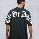 CITY OF ANGELS CREAM font Men oversized t-shirt