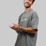 CITY OF ANGELS CREAM font Men oversized t-shirt