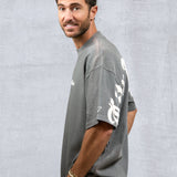 CITY OF ANGELS CREAM font Men oversized t-shirt