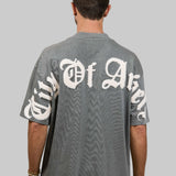 CITY OF ANGELS CREAM font Men oversized t-shirt