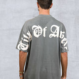 CITY OF ANGELS CREAM font Men oversized t-shirt