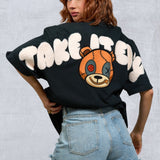 TAKE IT EASY Women oversized t-shirt