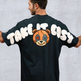TAKE IT EASY Men oversized t-shirt