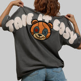 TAKE IT EASY Women oversized t-shirt