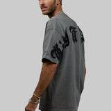 CITY OF ANGELS Black font Men oversized t-shirt