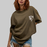 TAKE IT EASY Women oversized t-shirt