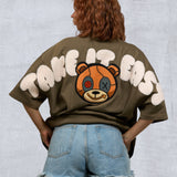 TAKE IT EASY Women oversized t-shirt