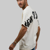 CITY OF ANGELS Black font Men oversized t-shirt