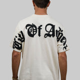 CITY OF ANGELS Black font Men oversized t-shirt