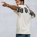 CITY OF ANGELS Black font Men oversized t-shirt