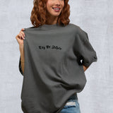 CITY OF ANGELS Black font Women oversized t-shirt