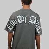 CITY OF ANGELS double layer Men oversized t-shirt