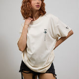 LA SINGLE PALM Women oversized t-shirt