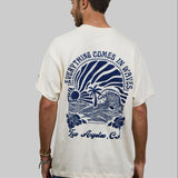 COMES IN WAVES   Men oversized t-shirt