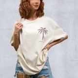 VENICE GARDEN Women oversized t-shirt