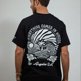 COMES IN WAVES DTG  Men Oversized T-shirt