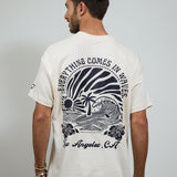 COMES IN WAVES DTG  Men Oversized T-shirt