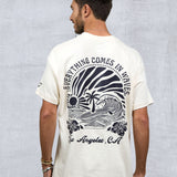 COMES IN WAVES DTG  Men Oversized T-shirt