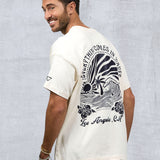 COMES IN WAVES DTG  Men Oversized T-shirt