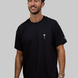 LIVE THE MOMENT Men oversized t-shirt