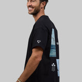 LIVE THE MOMENT Men oversized t-shirt