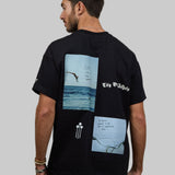 LIVE THE MOMENT Men oversized t-shirt