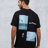 LIVE THE MOMENT Men oversized t-shirt
