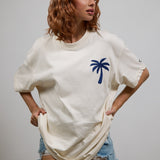 COMES IN WAVES DTG Women oversized t-shirt